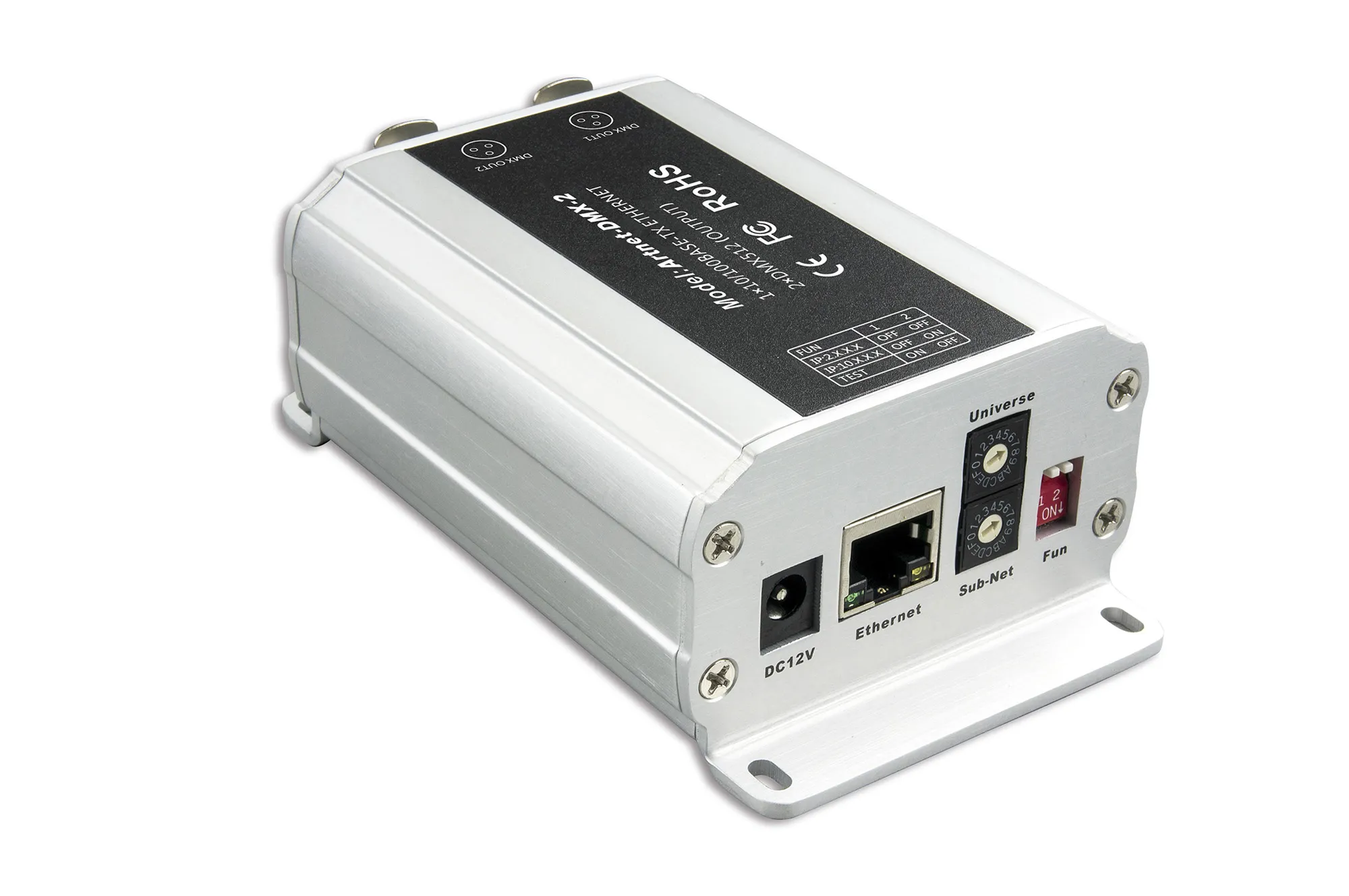 ArtNet-DMX-2  ArtNet-DMX Converter 2 x 512 Channel